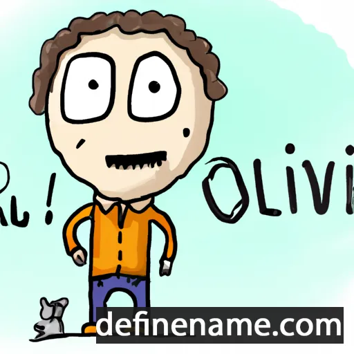 Oliviu cartoon