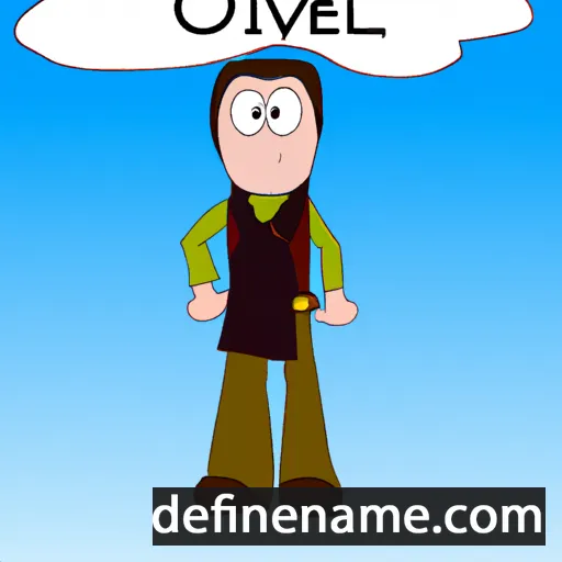 cartoon of the name Olliver