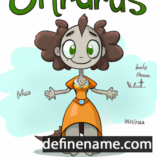 cartoon of the name Olorus