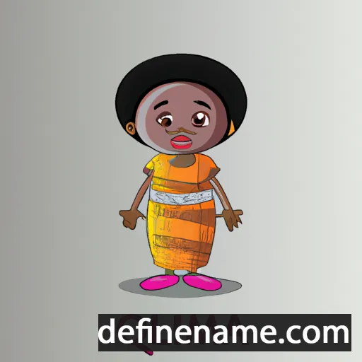 Olumuyiwa cartoon