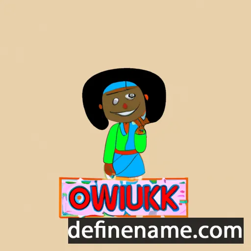 Oluwakemi cartoon