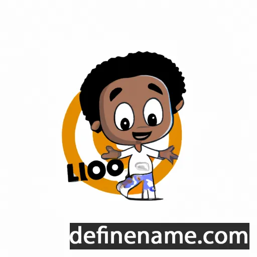 cartoon of the name Oluwatobi