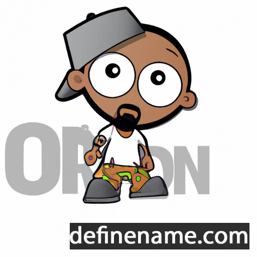 cartoon of the name Omarion