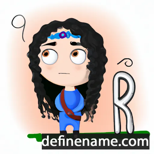 cartoon of the name Òria