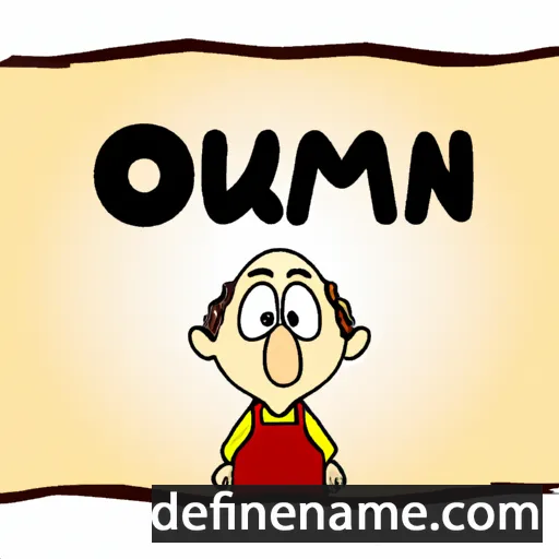 cartoon of the name Ömrüm