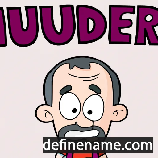 cartoon of the name Ömürden