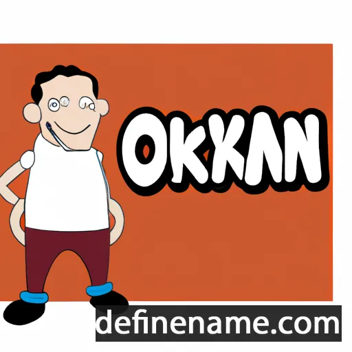 cartoon of the name Örkön