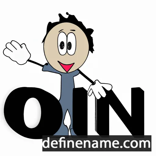 cartoon of the name Ôn