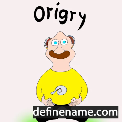 cartoon of the name Ørlygr