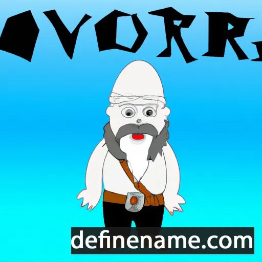 Ørnolvur cartoon