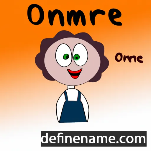 cartoon of the name Omérine