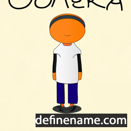 cartoon of the name Omera