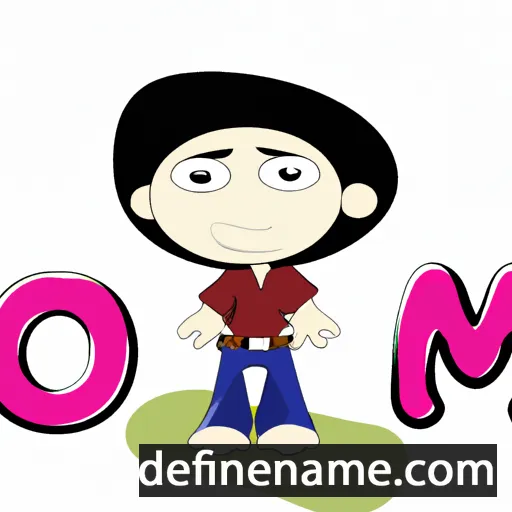 cartoon of the name Omi