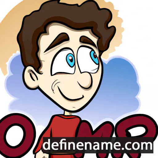 cartoon of the name Omir