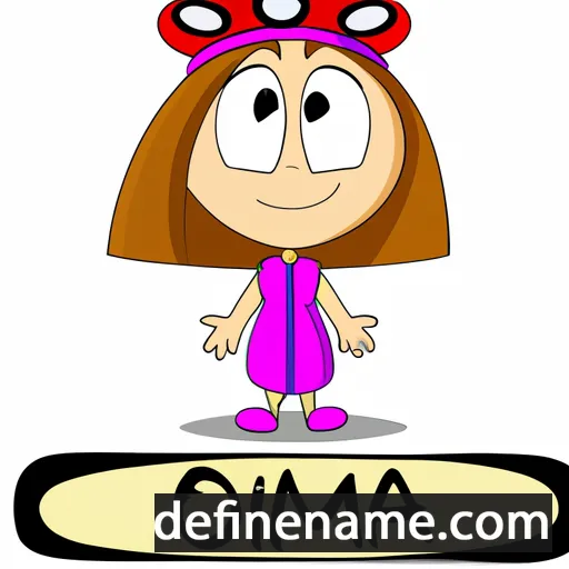 cartoon of the name Omnia