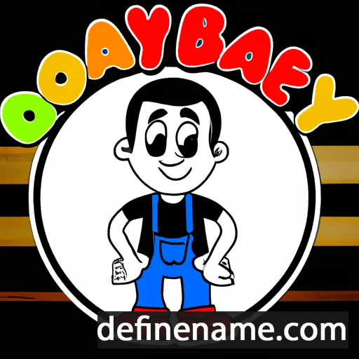 cartoon of the name Omoğoy Baay