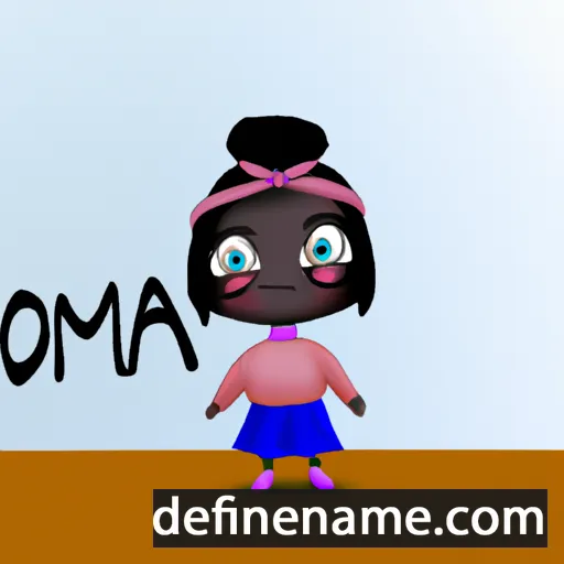 Omoka cartoon