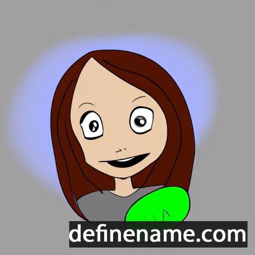 cartoon of the name Omr-yna