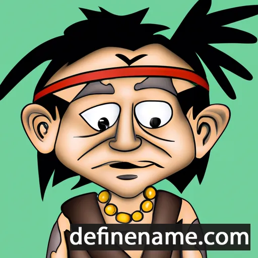 cartoon of the name Omr-ytagyn