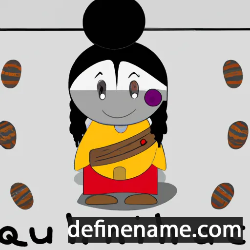 cartoon of the name Oñumsinachi