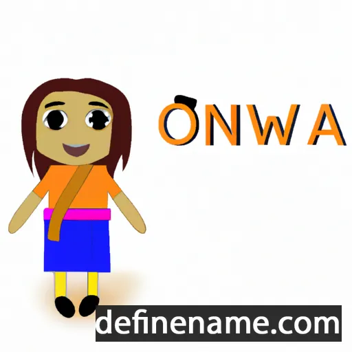 Onawa cartoon