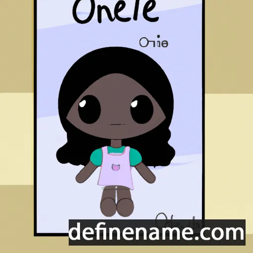 Onélia cartoon