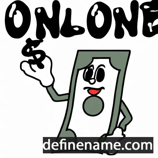 Onedollar cartoon