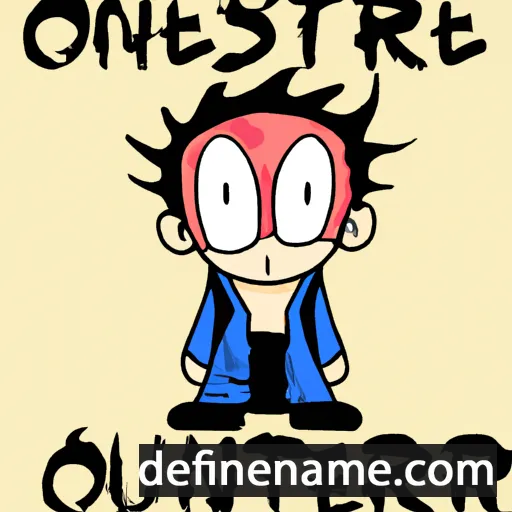 cartoon of the name Oneretsu