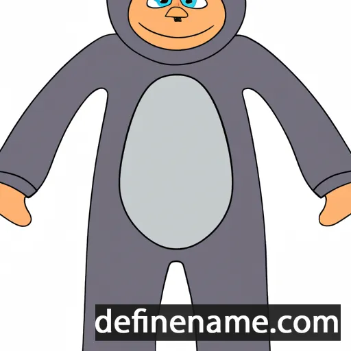 cartoon of the name Onezie