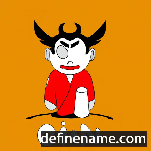 cartoon of the name Oni