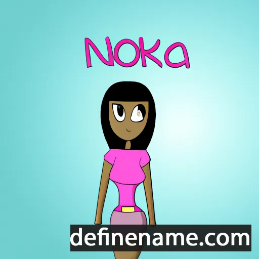 Onika cartoon