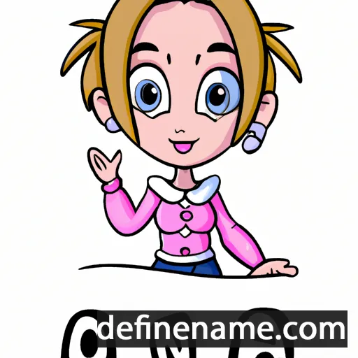 cartoon of the name Onna