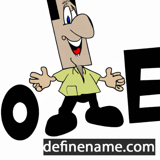 cartoon of the name Onne