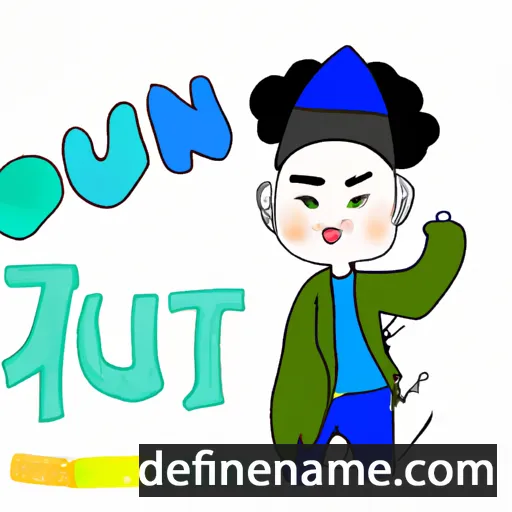 cartoon of the name Onnuri