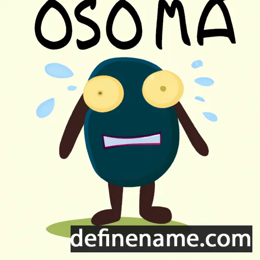 cartoon of the name Onòmast