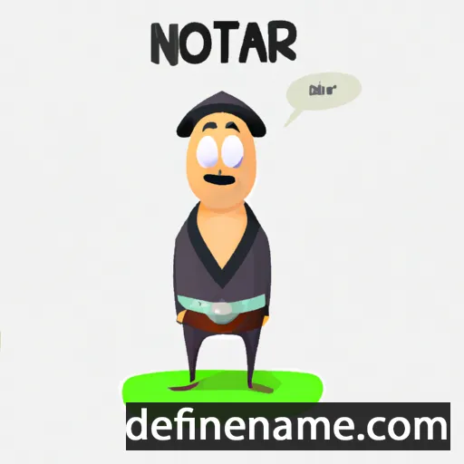 cartoon of the name Onorat