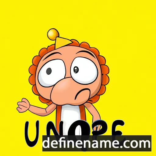 cartoon of the name Onuphre