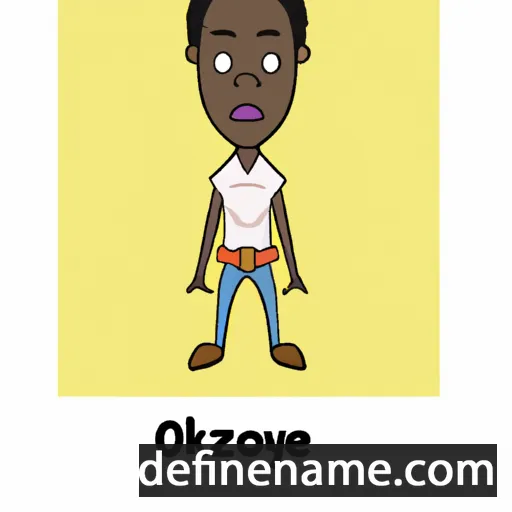 cartoon of the name Onyekaozulu