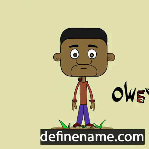 cartoon of the name Onyekwelu