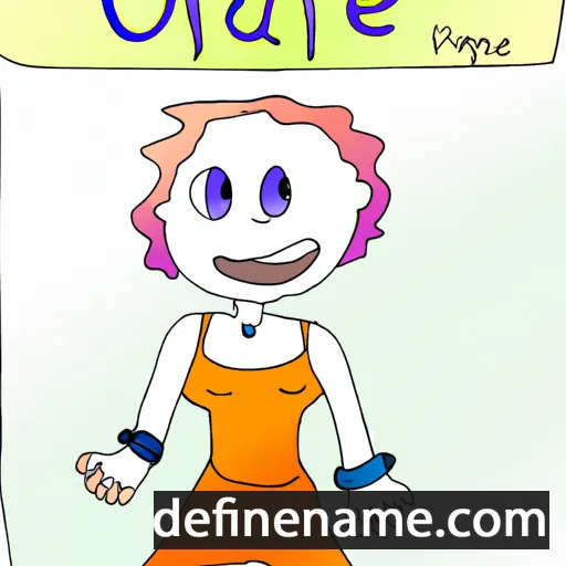 Opale cartoon