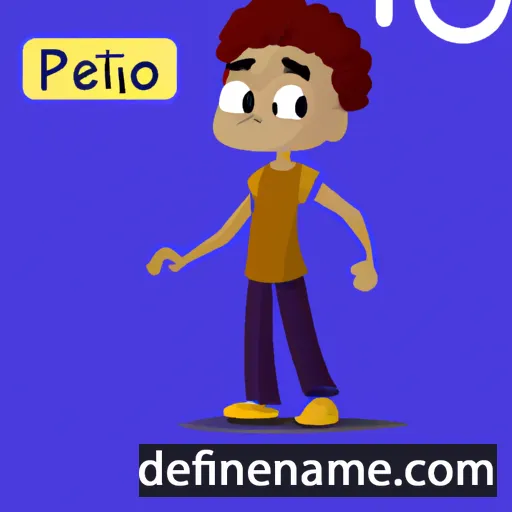 cartoon of the name Opélio