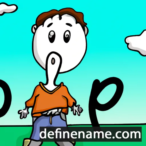 cartoon of the name Ope