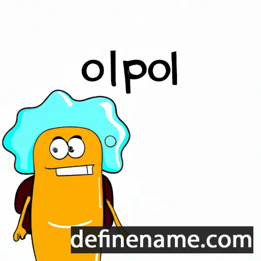 cartoon of the name Opellio