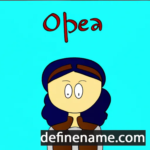 Ophea cartoon