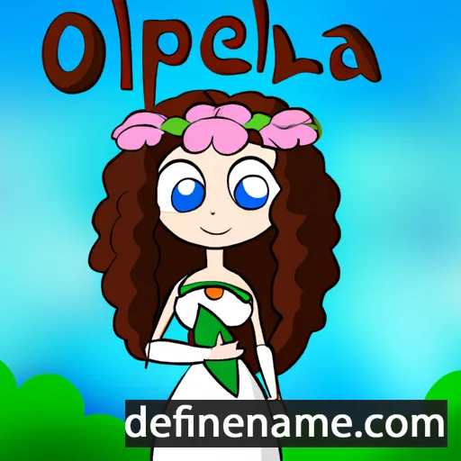 Opheleia cartoon