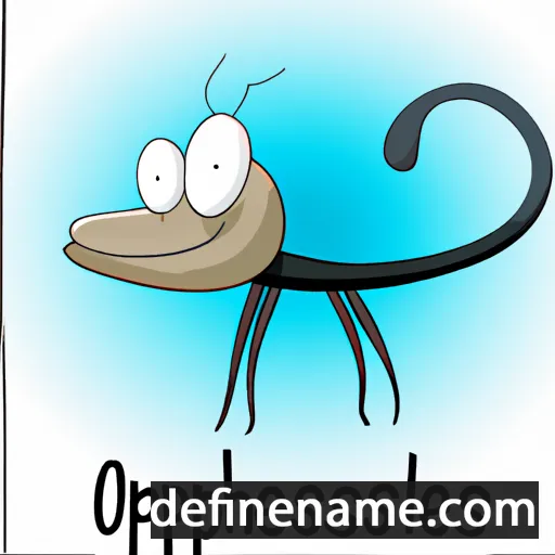 Ophelestes cartoon