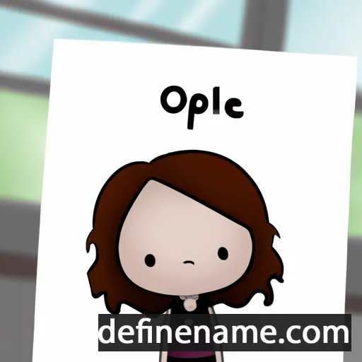 Ophie cartoon