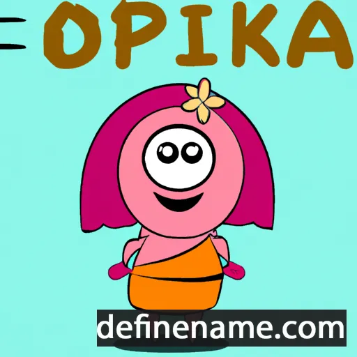 Opika cartoon