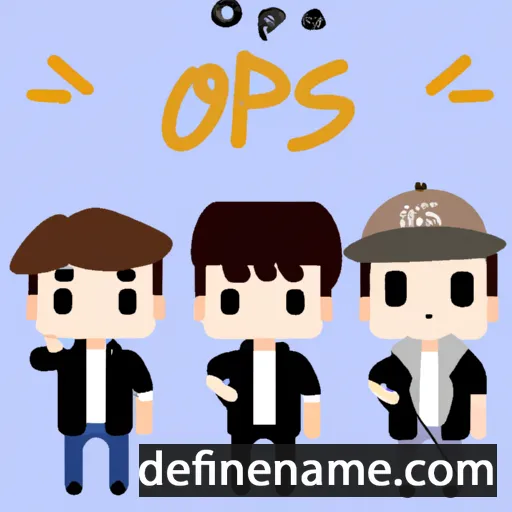 Oppas cartoon