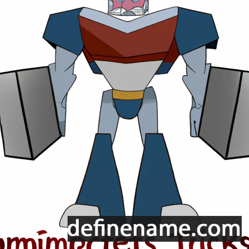 Optimus cartoon